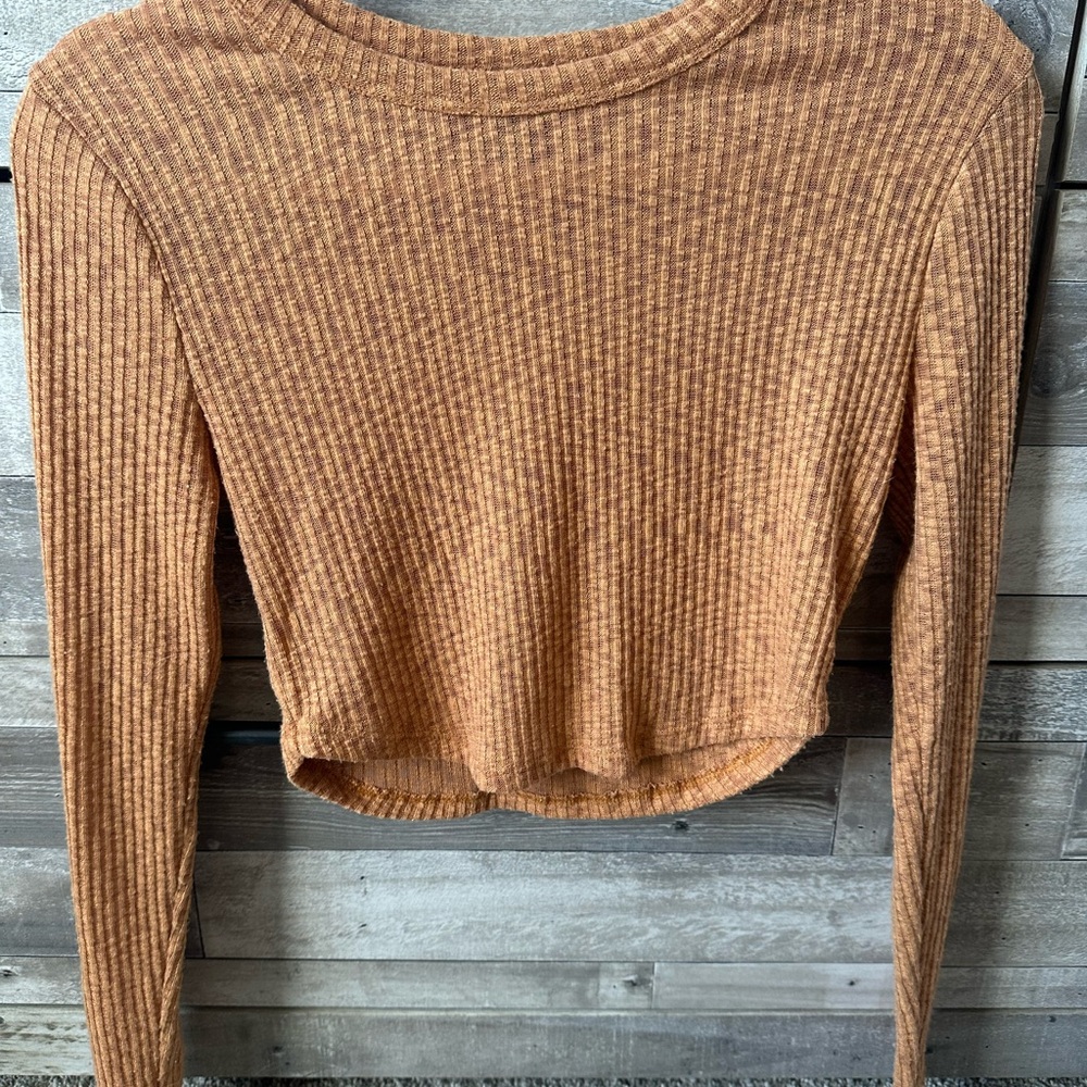 Windsor Long Sleeve Crop Top
